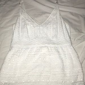 White Lace Tank top